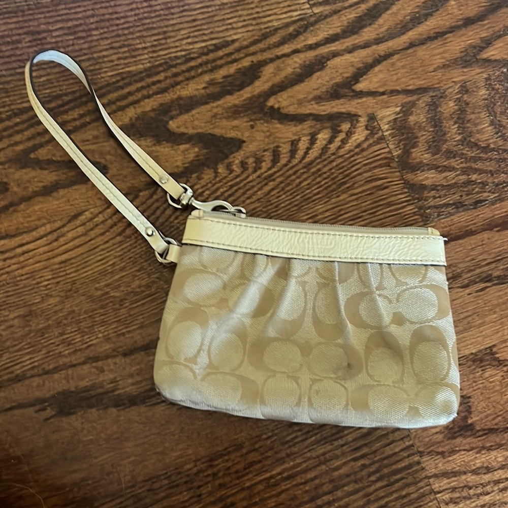 Coach wrist wallet